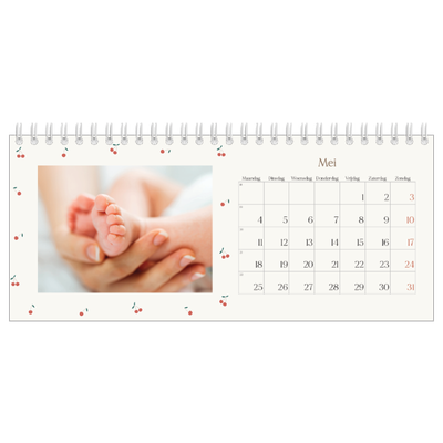 Bureaukalenders — Kersen gelukzaligheid [omslag]