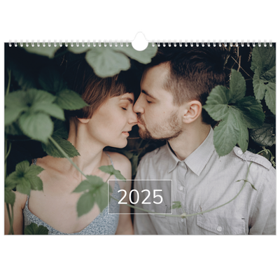 Fotokalender A3 — Overlay van datumvak [omslag]