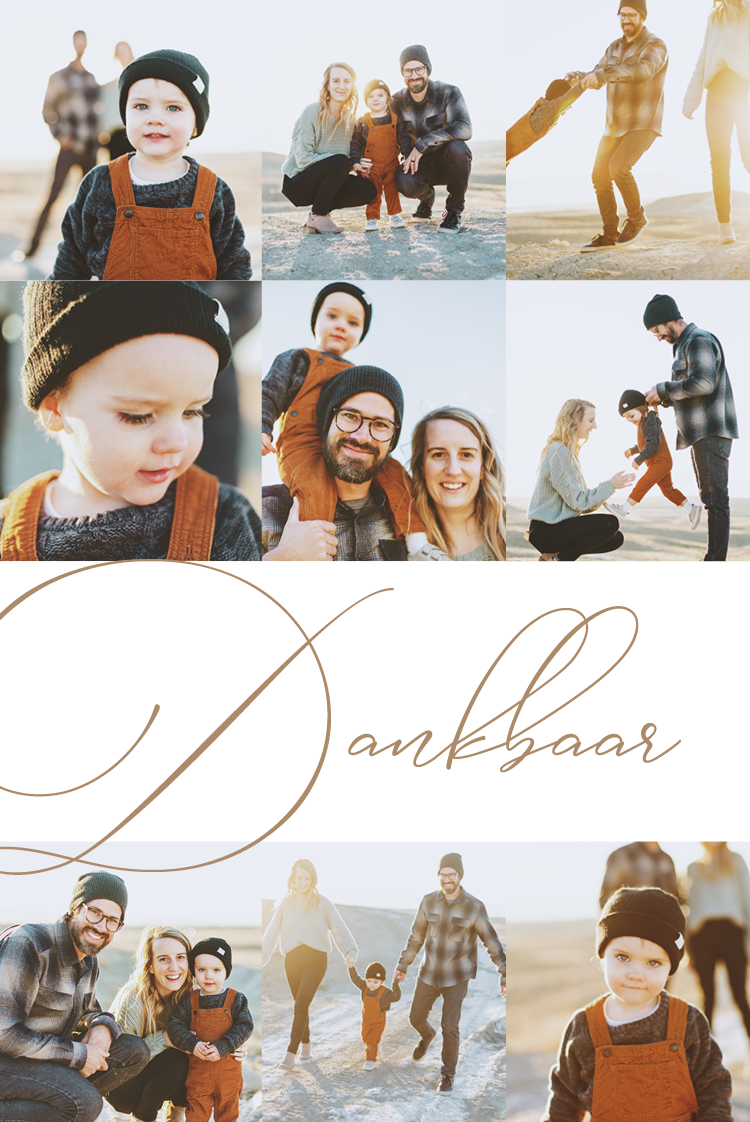 Fotokaarten — Dankbaar