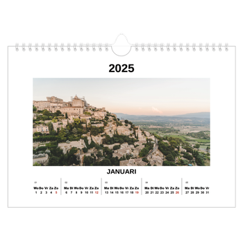Fotokalender A4 — Eenvoudige foto
