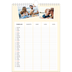 A4 Familieplanners — Modern - gezinsplanner 4 personen [Februari]