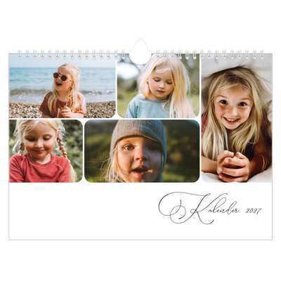 Fotokalender A5 — Momentopnamen en schrift [omslag]