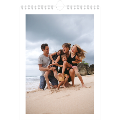 Verjaardagskalenders A4 — Handgeschreven letters [omslag]