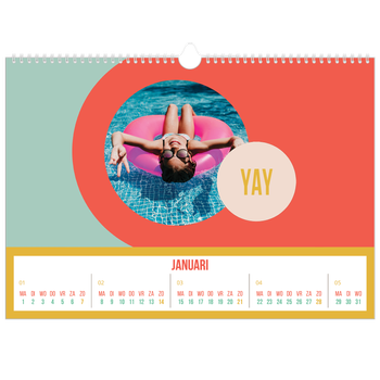 Fotokalender A3 — Oogverblindend mooi
