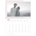 Fotokalender A4 Dubbel (30 x 40 cm) — Kleur frames [Maart]
