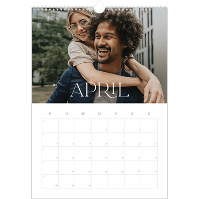 A3 Jaarkalender — Groots [April]