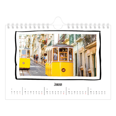 Fotokalender A5 — Plakboekmomenten [Januari]