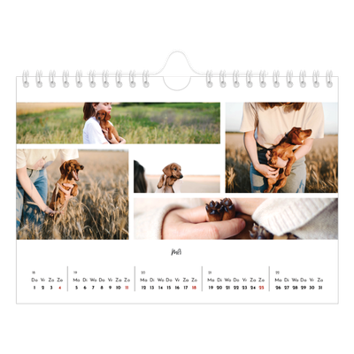Fotokalender A5 — Foto arrangement [omslag]