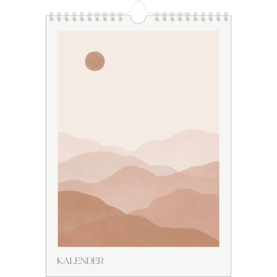 Fotokalender A4 (20 x 30 cm) — Welzijn quotes [omslag]