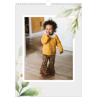 Verjaardagskalenders A3 — Bloemen splash [omslag]