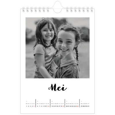 Fotokalender A5 — Handgeschreven letters [omslag]