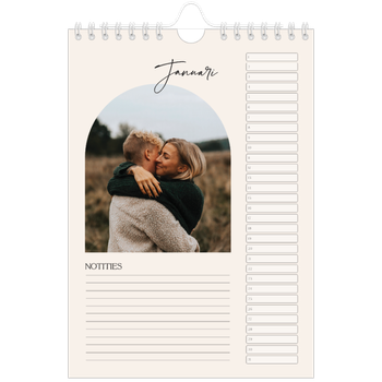 Fotokalender A5 — Boog van herinneringen