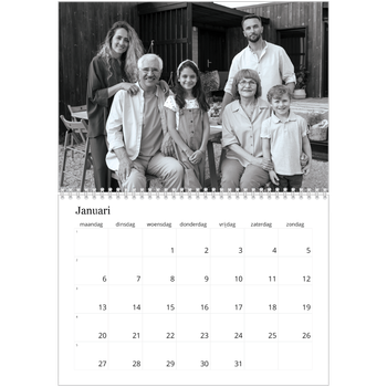 Fotokalender A4 Dubbel — Focus