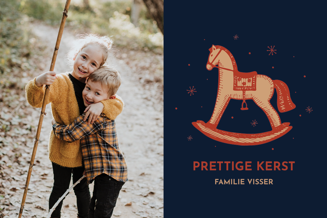 Fotokaarten — Hobbelpaard