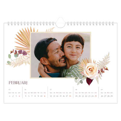 Fotokalender A4 — Bohemian [Februari]