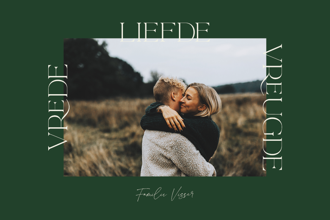 Fotokaarten — Vrede, liefde, vreugde