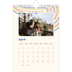 Fotokalender A5 — Retro strepen [April]