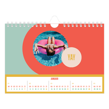 Fotokalender A5 — Oogverblindend mooi