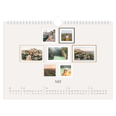 Fotokalender A4 — Fotowand gallerij [omslag]