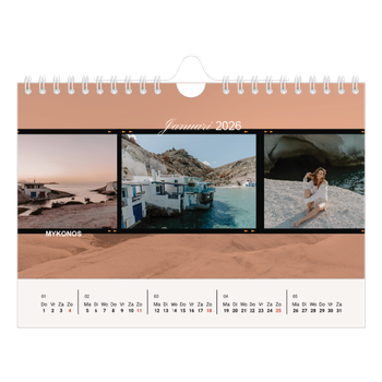 Fotokalender A5 — Zin in avontuur
