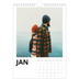 Fotokalender A4 (20 x 30 cm) — Witte randen [Januari]