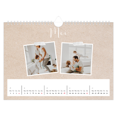 Fotokalender A4 — Scrapbook kalender [omslag]