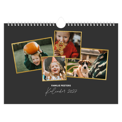 Fotokalender A4 — Herinneringen verzamelen [omslag]