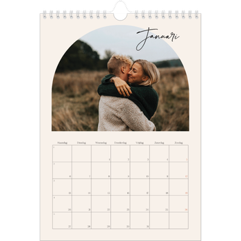Fotokalender A4 — Boog van herinneringen