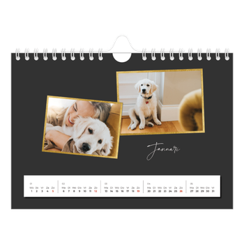 Fotokalender A5 — Herinneringen verzamelen
