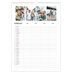 A3 Familieplanners — Simplistisch - gezinsplanner 4 personen [Februari]