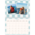 Fotokalender A4 Dubbel (30 x 40 cm) — Retro patronen [Februari]
