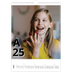 A3 Jaarkalender — Letter stijl [April]