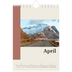 Fotokalender A5 — Bezienswaardigheden van de wereld [April]