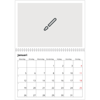 Fotokalender A4 Dubbel — Ontwerp je eigen fotoproduct