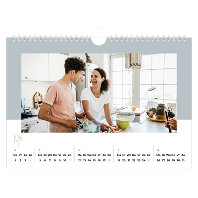 Fotokalender A4 — Aardse frames [omslag]