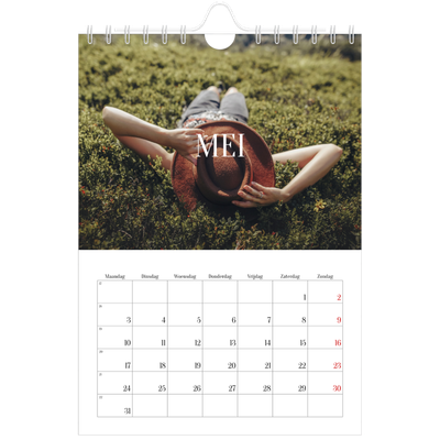 Fotokalender A5 — Eindeloze ontsnapping [Mei]