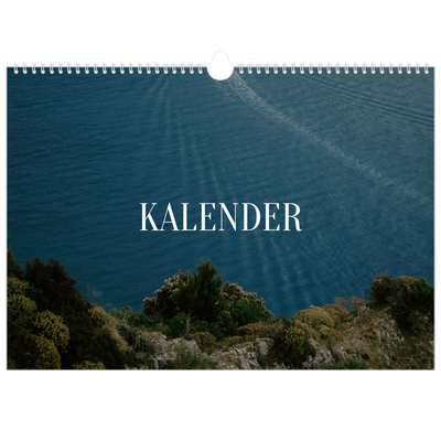 Fotokalender A3 — Eindeloze ontsnapping [omslag]