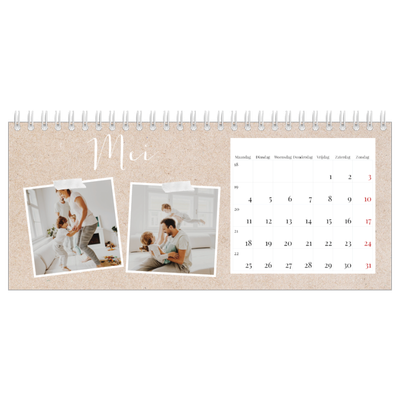 Bureaukalenders — Scrapbook kalender [omslag]