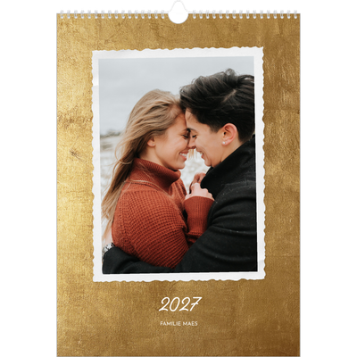 A3 Jaarkalender — Fotocollage [omslag]