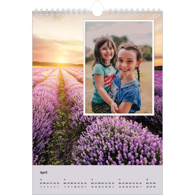 Fotokalender A4 (20 x 30 cm) — Vier jaargetijden [April]