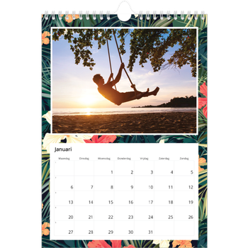 Fotokalender A4 — Tropische planten