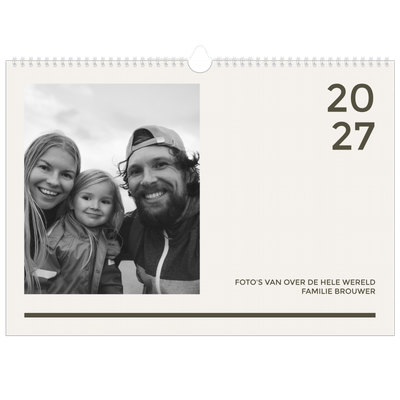 Fotokalender A3 — Modern en gedurft [omslag]