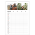 A3 Familieplanners — Simplistisch - gezinsplanner 4 personen [Januari]