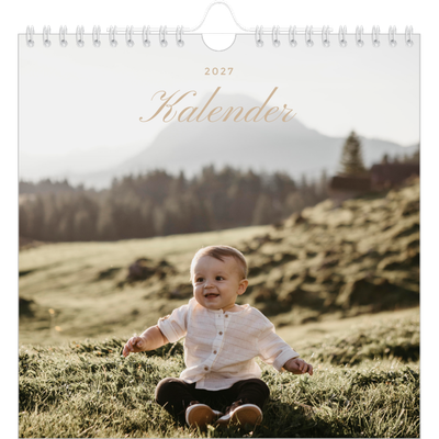 Jaarkalenders vierkant — Fotobox [omslag]