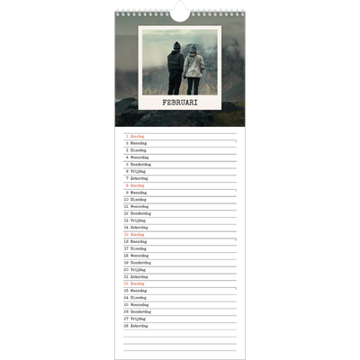 Smalle kalender  — De portretselectie [Februari]