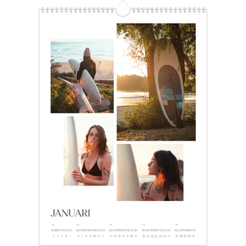 Fotokalender A3 — Surfing sunsets