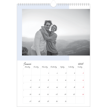 Fotokalender A3 — Kleur frames