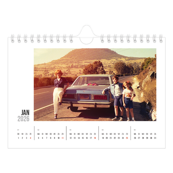 Fotokalender A5 — Verkorte tekst