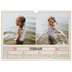 Fotokalender A3 — Stempel effect [Februari]