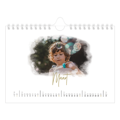 Fotokalender A5 — Foto effect [Maart]
